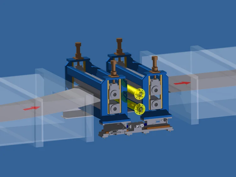 EMG IMR Inductive strip centre measurement